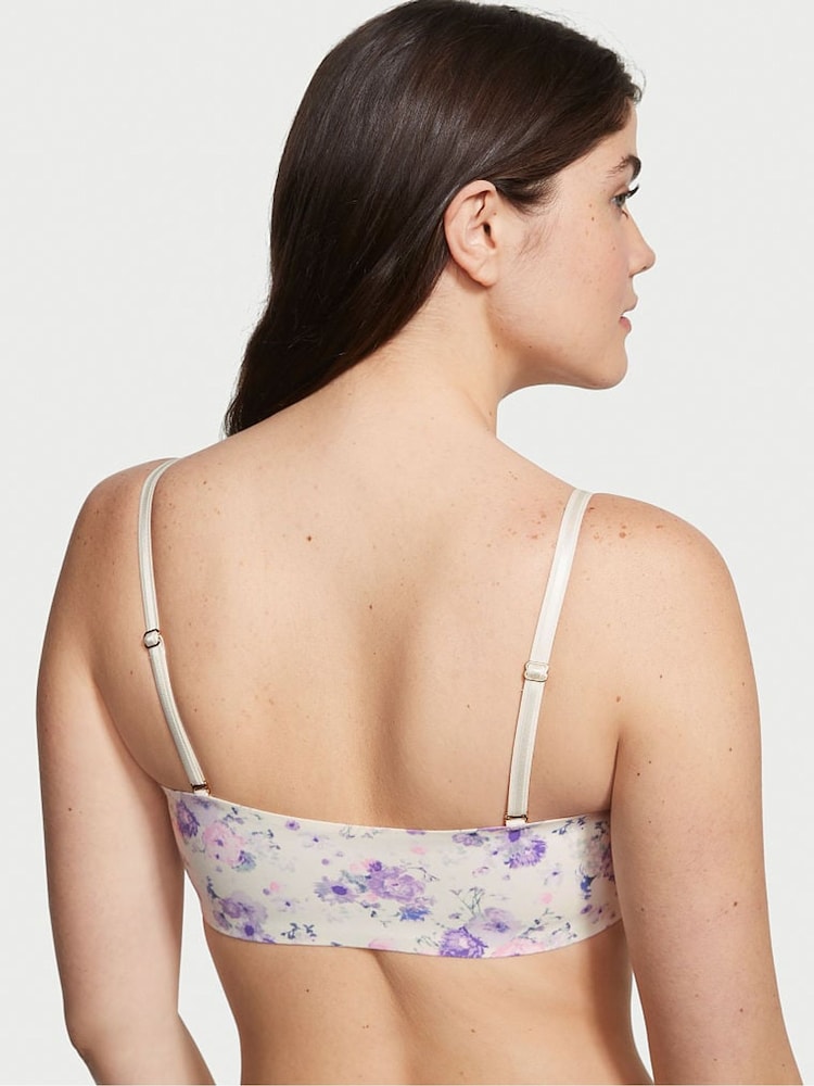 Victoria's Secret Meadow Floral White Strapless Bra - Image 2 of 3