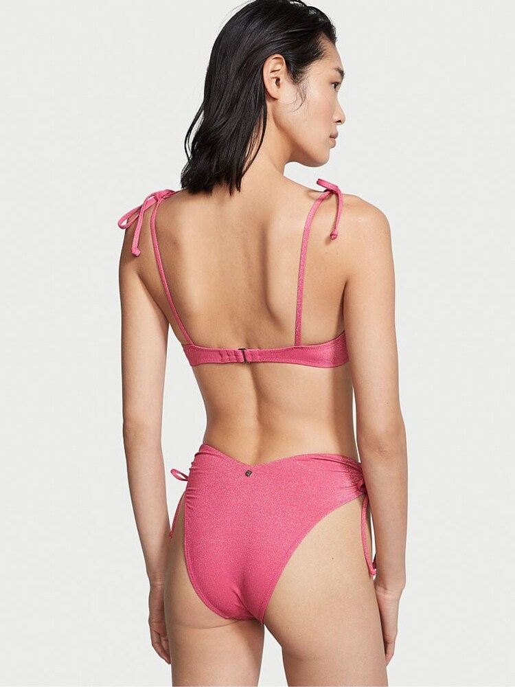 Victoria's Secret Forever Pink Shine Wired Bikini Top - Image 2 of 4
