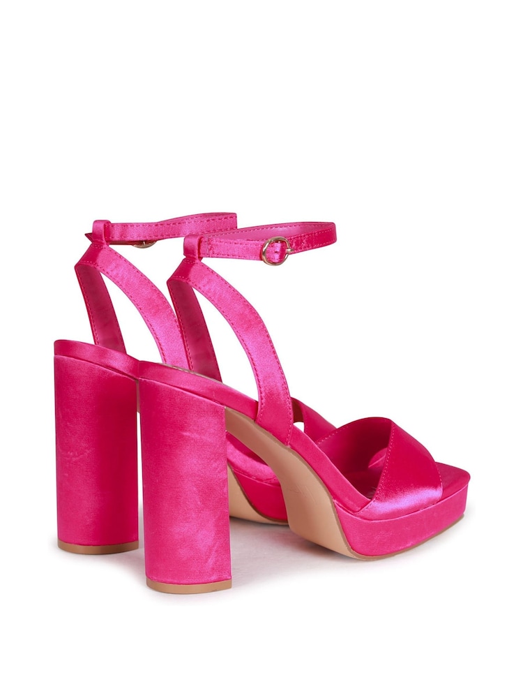 Linzi Gloria Sandalen mit Plateauabsatz und Wickel-Knöchelriemen - Bild 4 von 4 Linzi Gloria Sandalen mit Plateauabsatz und Wickel-Knöchelriemen - Bild 4 von 4