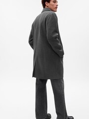 Gap Grey Relaxed Long Topcoat - Image 2 of 4