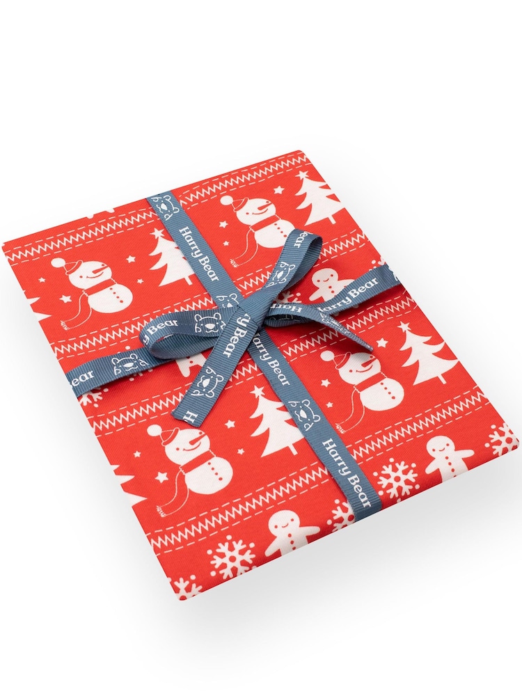 Harry Bear Red Christmas Pyjamas Snuggle Fit - Image 6 of 6