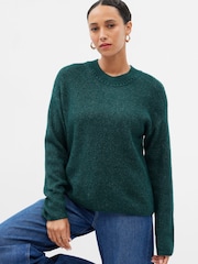Gap Forever Kuscheliger gerippter Langarm-Pullover mit Rundhalsausschnitt - Bild 1 von 2
