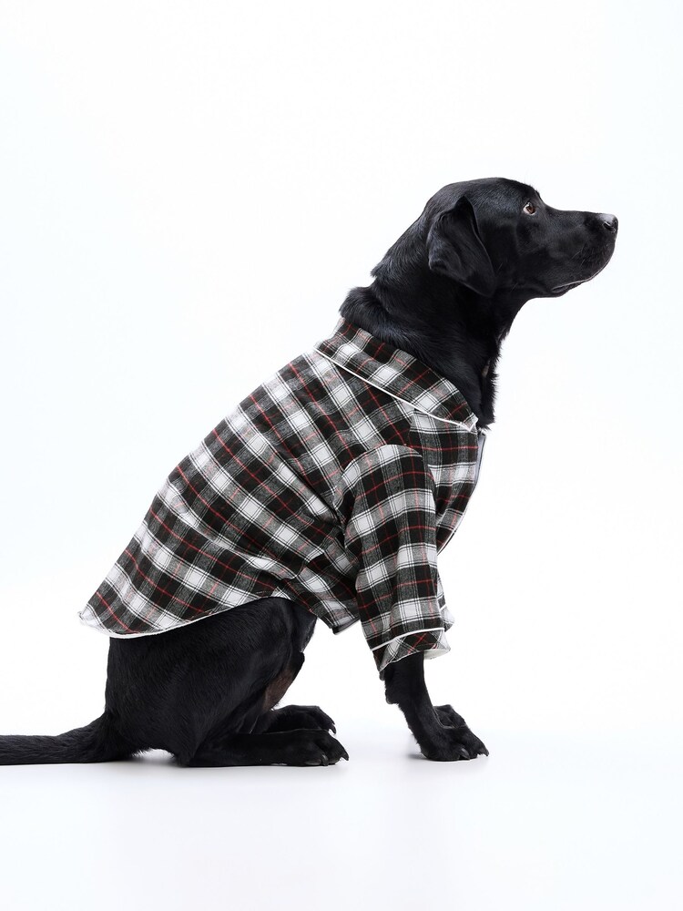 Gap Black & White Check Pet Pyjamas - Image 2 of 4