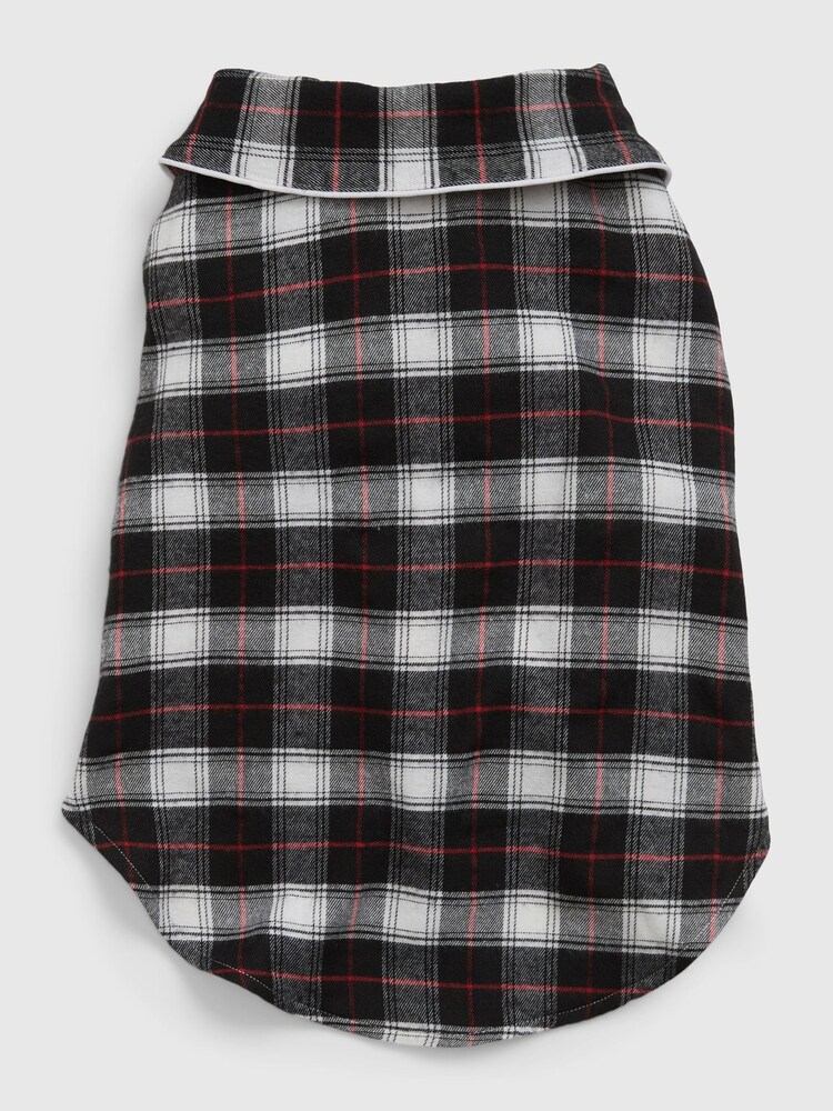 Gap Black & White Check Pet Pyjamas - Image 4 of 4