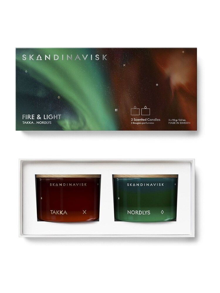 SKANDINAVISK Fire and Light Mini Candle Giftset - Image 1 of 4