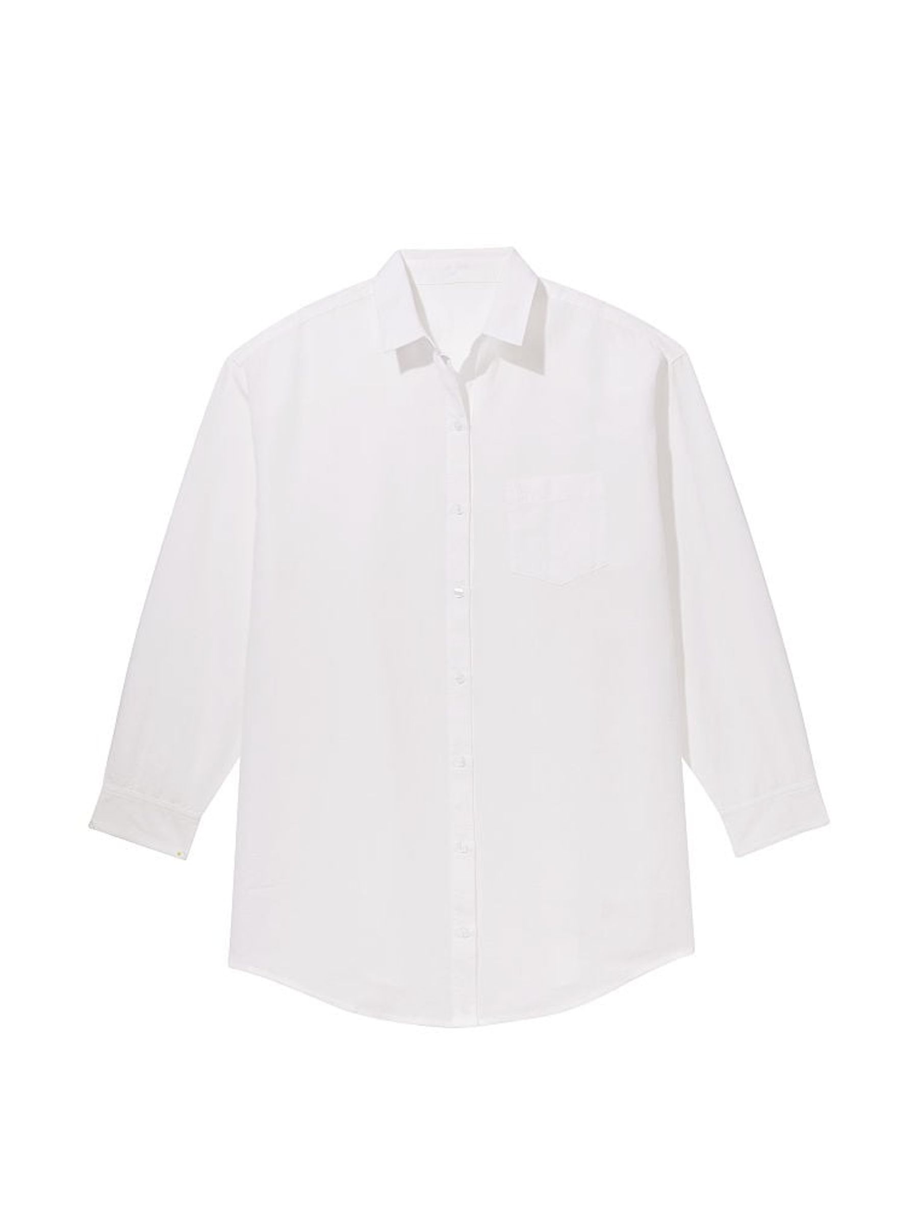 White linen shirt cover up discount