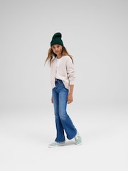 Cream - Gap Kurz geschnittene Strickjacke mit Shaker-Stich (4–13 Jahre) - Bild 1 von 3