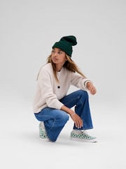 Cream - Gap Kurz geschnittene Strickjacke mit Shaker-Stich (4–13 Jahre) - Bild 2 von 3