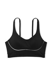 Victoria's Secret Black Medium Impact Strappy Back Sports Bra - Image 3 of 3