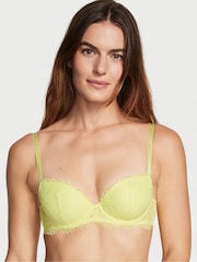 Victoria's Secret Citron Yellow Lace Lightly Lined Demi Bra - Image 1 of 4