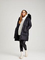 Urban Bliss Black Stockholm Padded Parka - Image 3 of 4