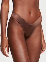 Victoria's Secret Ganache Nude Thong Knickers - Image 1 of 3