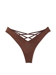 Victoria's Secret Ganache Nude Thong Knickers - Image 3 of 3