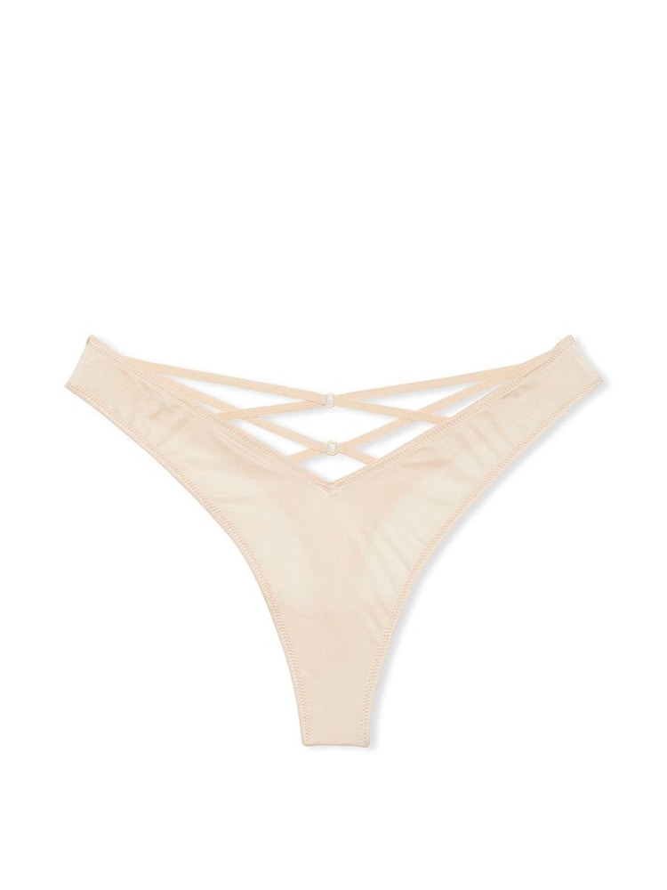 Victoria's Secret Marzipan Nude Thong Knickers - Image 3 of 3
