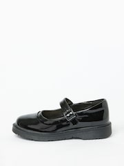 Lipsy Black Chunky Mary Jane Dolly School Shoe - Image 4 of 4