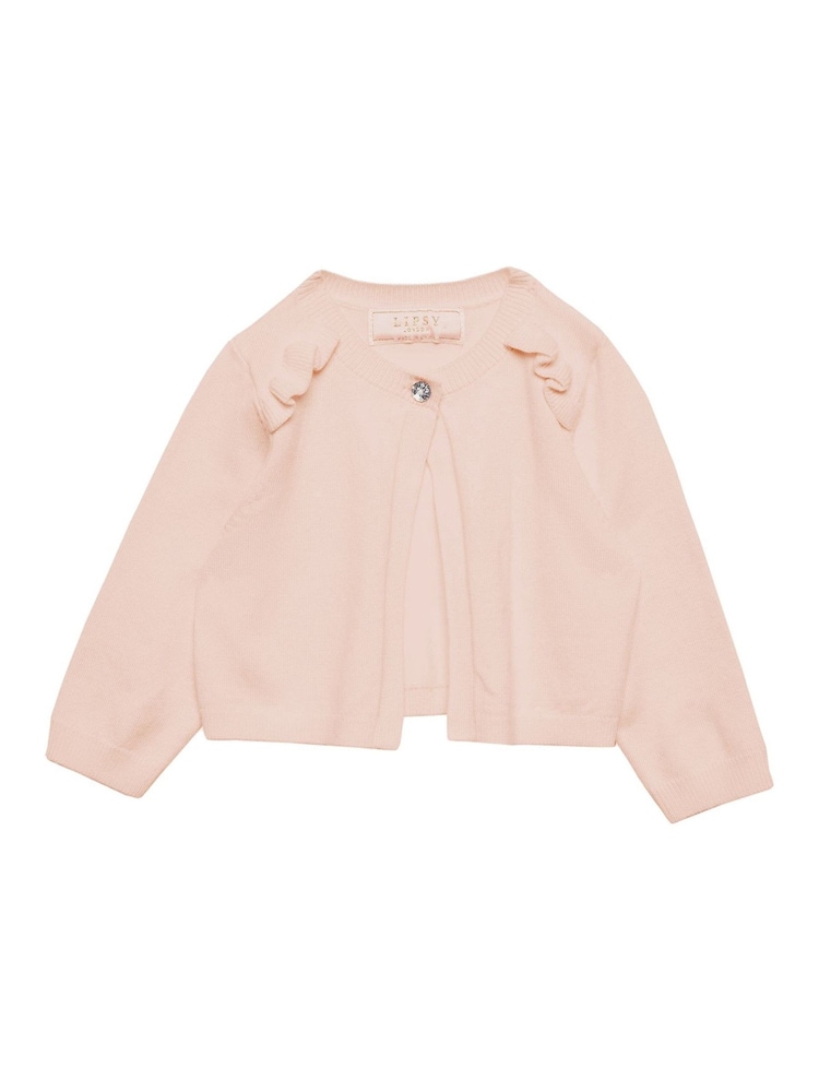 Lipsy Pink Occasion Bolero (0mths-6yrs) - Image 1 of 7 Lipsy Pink Occasion Bolero (0mths-6yrs) - Image 1 of 7