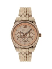 Lipsy Rose Gold Metal Watch - Image 1 of 4