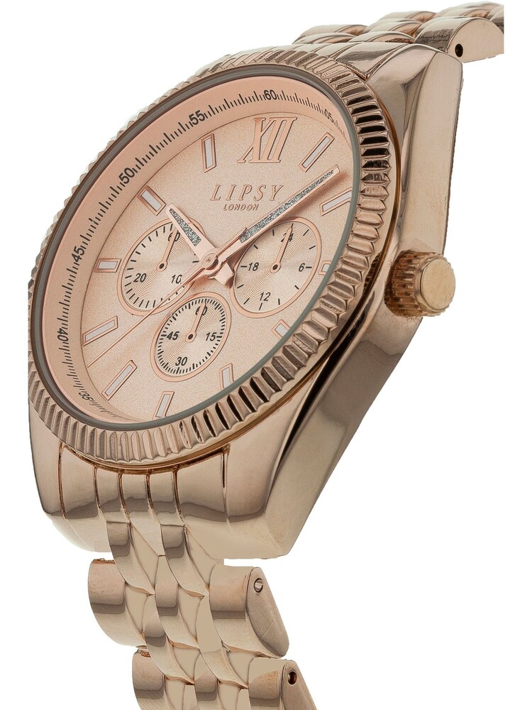 Lipsy Rose Gold Metal Watch - Image 2 of 4