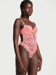 Victoria's Secret Neon Nectar Orange Bodysuit - Image 1 of 3