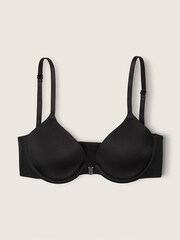 Victoria's Secret PINK Pure Black Push Up Front Fastening T-Shirt Bra - Image 4 of 4
