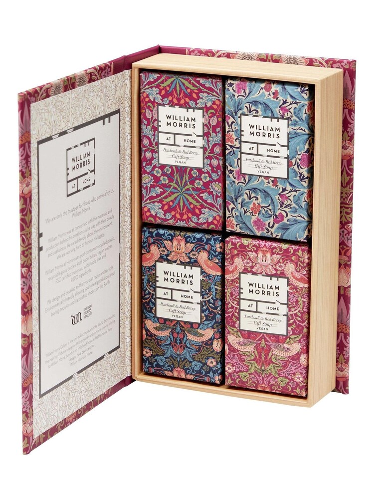 William Morris at Home Guest Soaps Set - Image 1 of 5