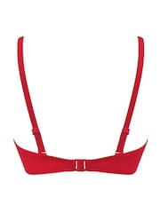 Pour Moi Red Strapless Santa Cruz Bikini Top - Image 4 of 4