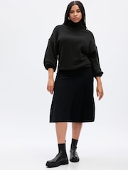 Gap Black CashSoft Mock Neck Long Sleeve Jumper - Image 4 of 5