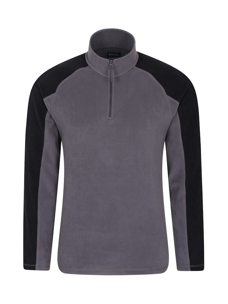 Mountain Warehouse Grey Ashbourne Half-Zip Fleece - Mens - Image 1 of 2