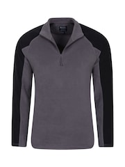 Mountain Warehouse Grey Ashbourne Half-Zip Fleece - Mens - Image 2 of 2