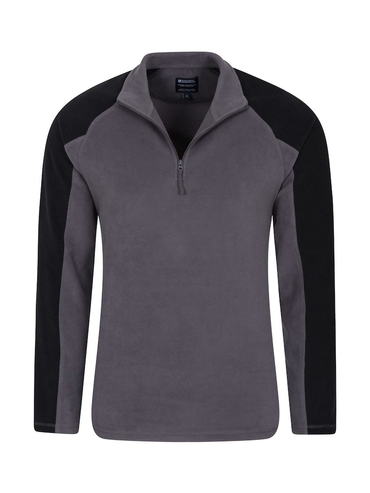 Mountain Warehouse Grey Ashbourne Half-Zip Fleece - Mens - Image 2 of 2