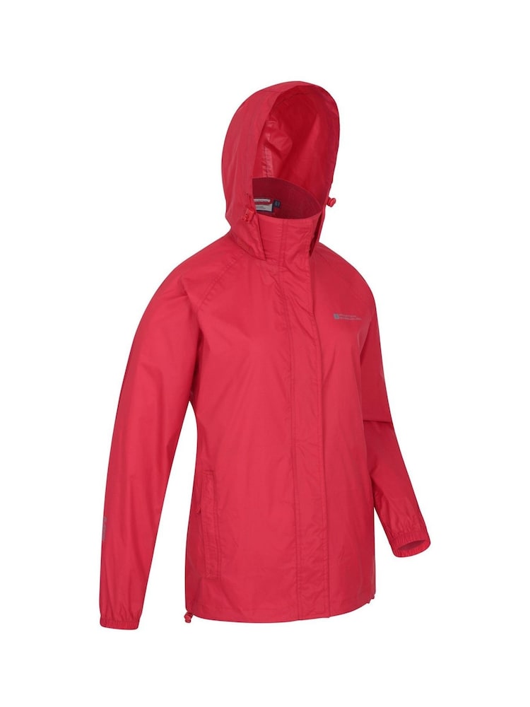 Mountain Warehouse Red Pakka Waterproof Jacket - Womens - Image 2 of 3 Mountain Warehouse Red Pakka Waterproof Jacket - Womens - Image 2 of 3