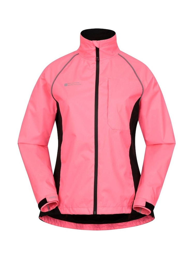 Mountain Warehouse Pink Adrenaline Waterproof Iso-Viz Jacket - Image 1 of 2