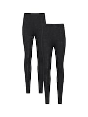 Mountain Warehouse Black Merino Womens Thermal Pants Multipack - Image 1 of 4