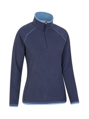 Mountain Warehouse Blue Montana Zip Up Microfleece - Womens - Image 2 of 3