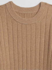 Gap Beige Long Sleeve Crew Neck Jumper Dress - Image 5 of 5