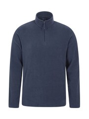 Mountain Warehouse Blue Mens Camber Half-Zip Fleece - Image 1 of 2