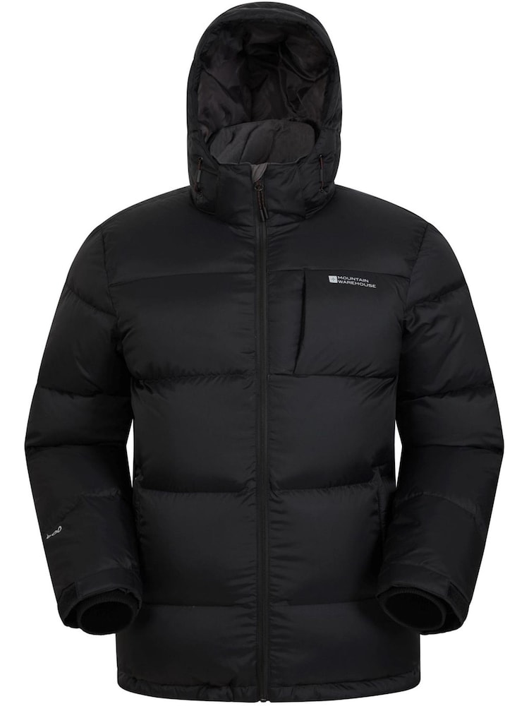 Mountain Warehouse Black Frost Extreme Mens Down Padded Jacket - Image 1 of 3