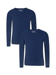 Mountain Warehouse Blue Merino Thermal Top Multipack - Image 1 of 2