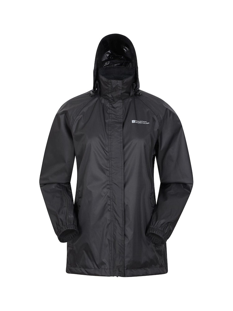 Mountain Warehouse Black Pakka Waterproof Jacket -  Womens - Image 1 of 1
