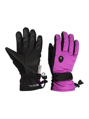 Mountain Warehouse Purple Extreme Womens Waterproof Ski Gloves - Image 1 of 2