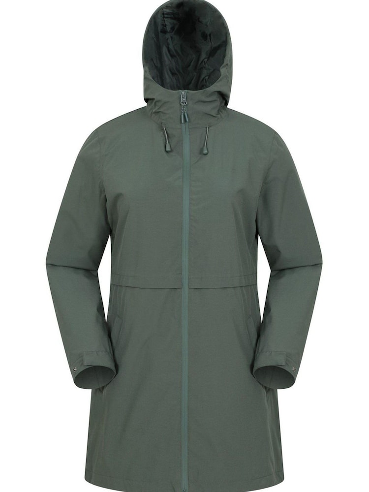 Mountain Warehouse Green Hilltop Womens Waterproof Jacket - Image 1 of 2