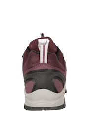 Mountain Warehouse Purple Path Waterproof Walking Shoes - Womens - Image 2 of 2
