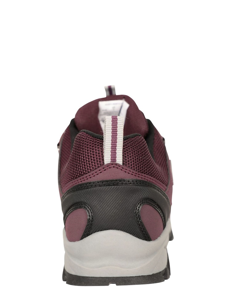 Mountain Warehouse Purple Path Waterproof Walking Shoes - Womens - Image 2 of 2