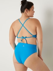 Victoria's Secret PINK Bright Marine Blue Body Wrap Bikini Top - Image 2 of 4