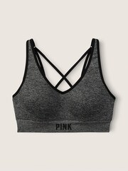 Victoria's Secret PINK Pure Black PINK Active Seamless Air Medium Impact Sports Bra - Image 4 of 4