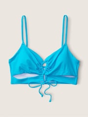 Victoria's Secret PINK Bright Marine Blue Cutout Bikini Top - Image 4 of 4