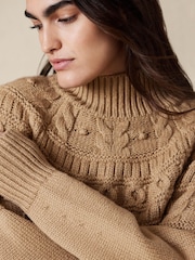 Banana Republic Beige Couronne Jumper - Image 3 of 4