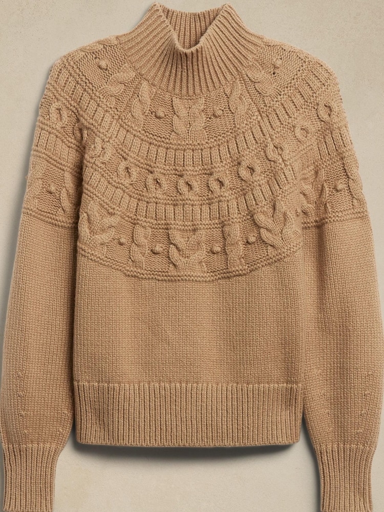 Banana Republic Beige Couronne Jumper - Image 4 of 4