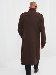 Joe Browns Langer, zweireihiger Trenchcoat im Military-Stil - Bild 5 von 5