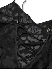 Victoria's Secret Black Archive Burnout Onepiece - Image 3 of 3